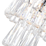Vast 13 Light Down Chandelier With Chrome Finish