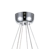 Ring Integrated LED 2-Ring 24in Chrome Chandelier
