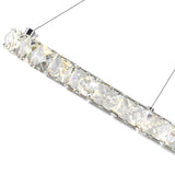 Ring Integrated LED 24in Chrome Chandelier