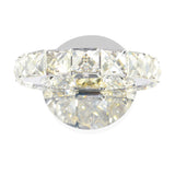 Ring Integrated LED Chrome Wall Sconce