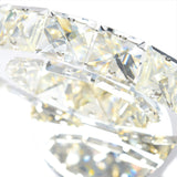 Ring Integrated LED Chrome Wall Sconce