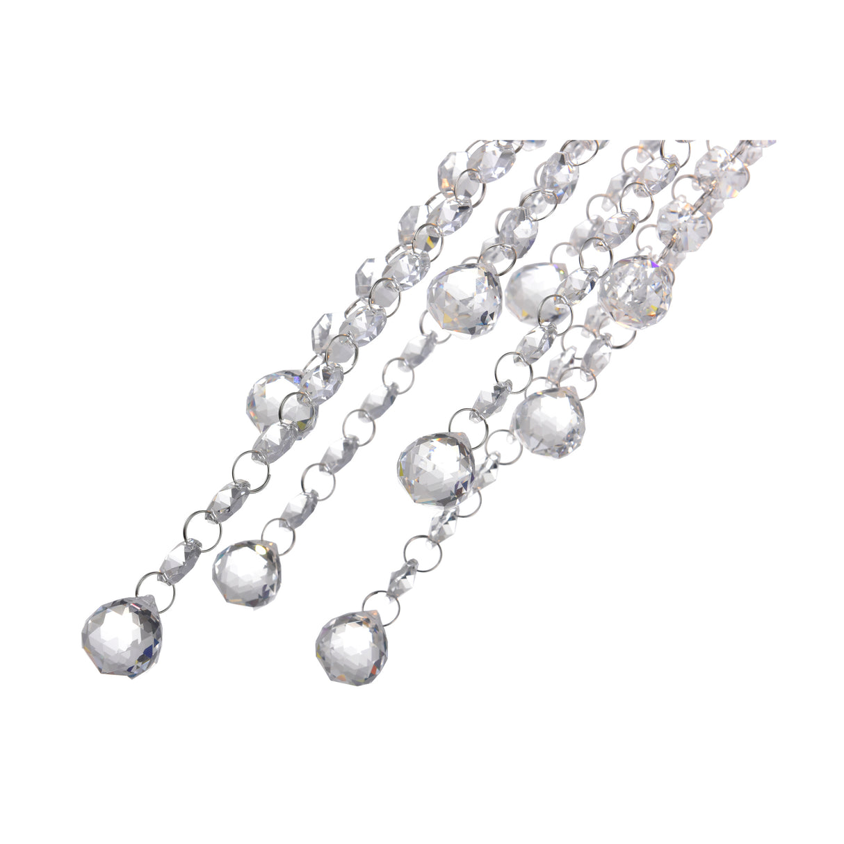 Extended 1 Light 5in Chrome Down Mini Pendant