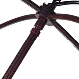 Arza 6 Light Up Chandelier With Brown Finish
