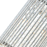 Claire 2 Light Drum Shade Mini Pendant With Chrome Finish