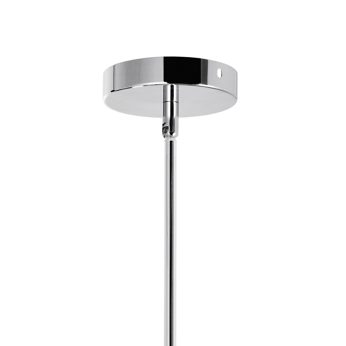 Claire 2 Light Drum Shade Mini Pendant With Chrome Finish