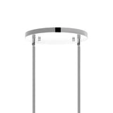 Bubbles 11 Light Drum Shade Chandelier With Chrome Finish