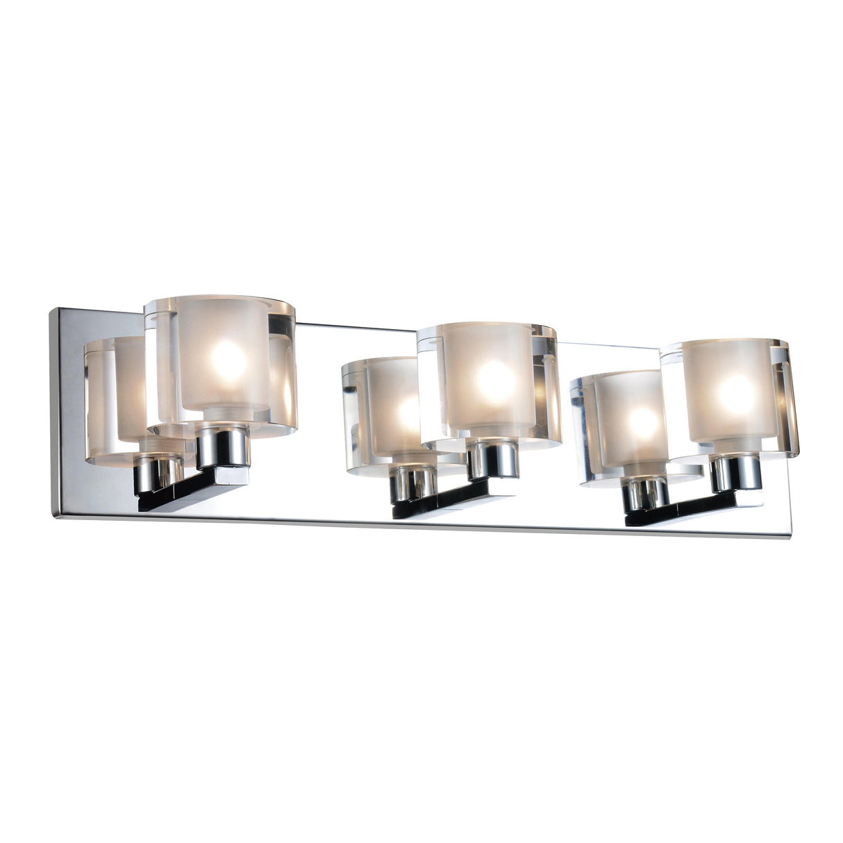 Tina 3 Light Chrome Vanity Light
