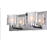 Tina 4 Light Chrome Vanity Light