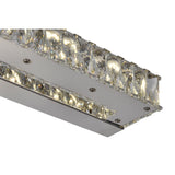 Milan Integrated LED 32in Chrome Vanity Light