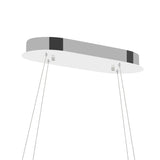 Milan LED Chandelier With Chrome Finish