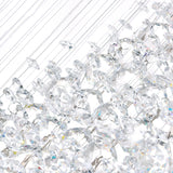 Ribbon 10 Light 26in Chrome Chandelier