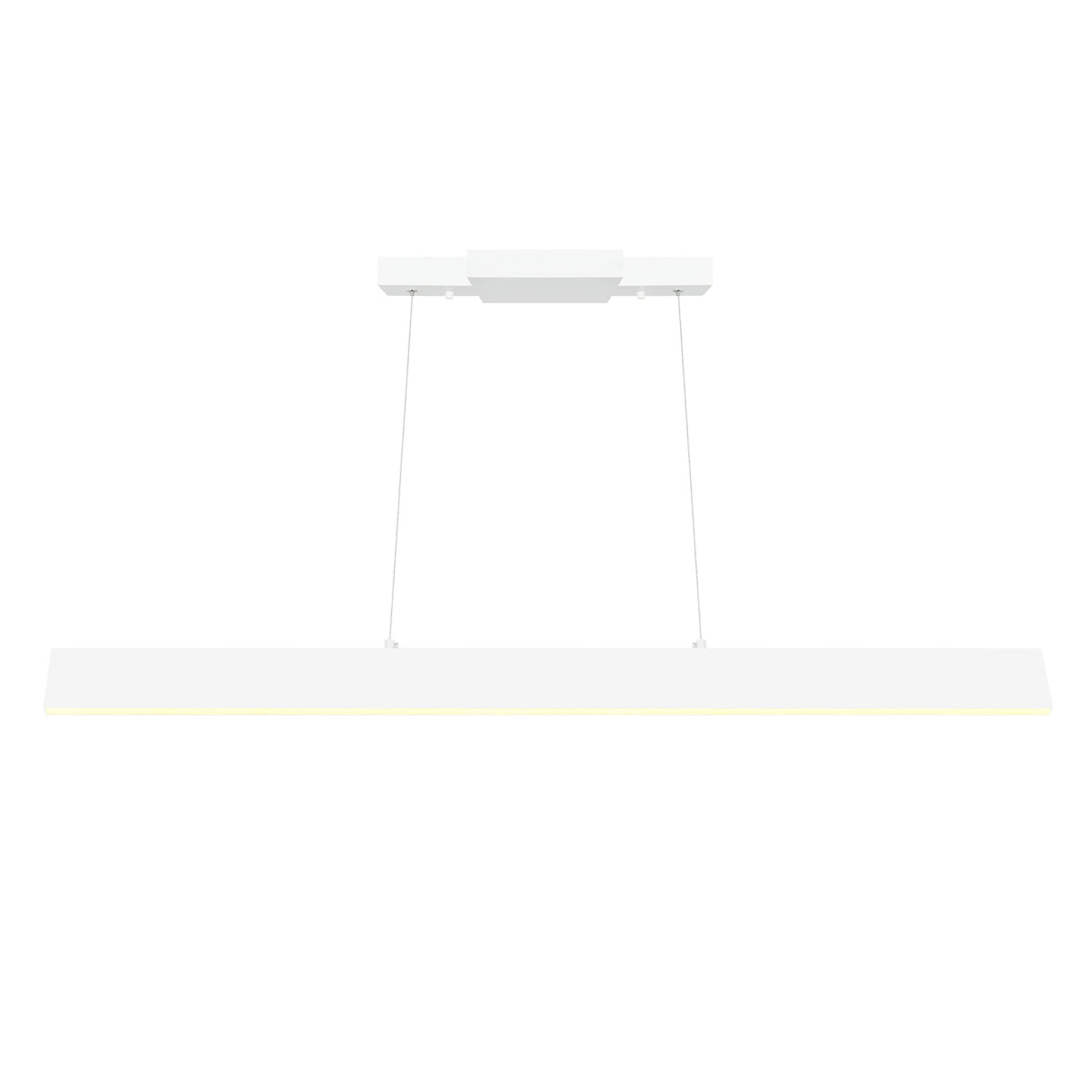 Krista Integrated LED 47in Satin White Chandelier