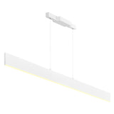 Krista Integrated LED 47in Satin White Chandelier