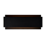 Lilliana Integrated LED 12in Black Vanity Light