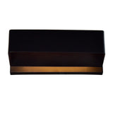Lilliana Integrated LED 12in Black Vanity Light