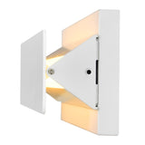 Lilliana Integrated LED 12in Adjustable White Vanity Light