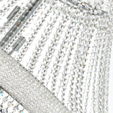 Empire 42 Light 50in Chrome Down Chandelier with Crystals