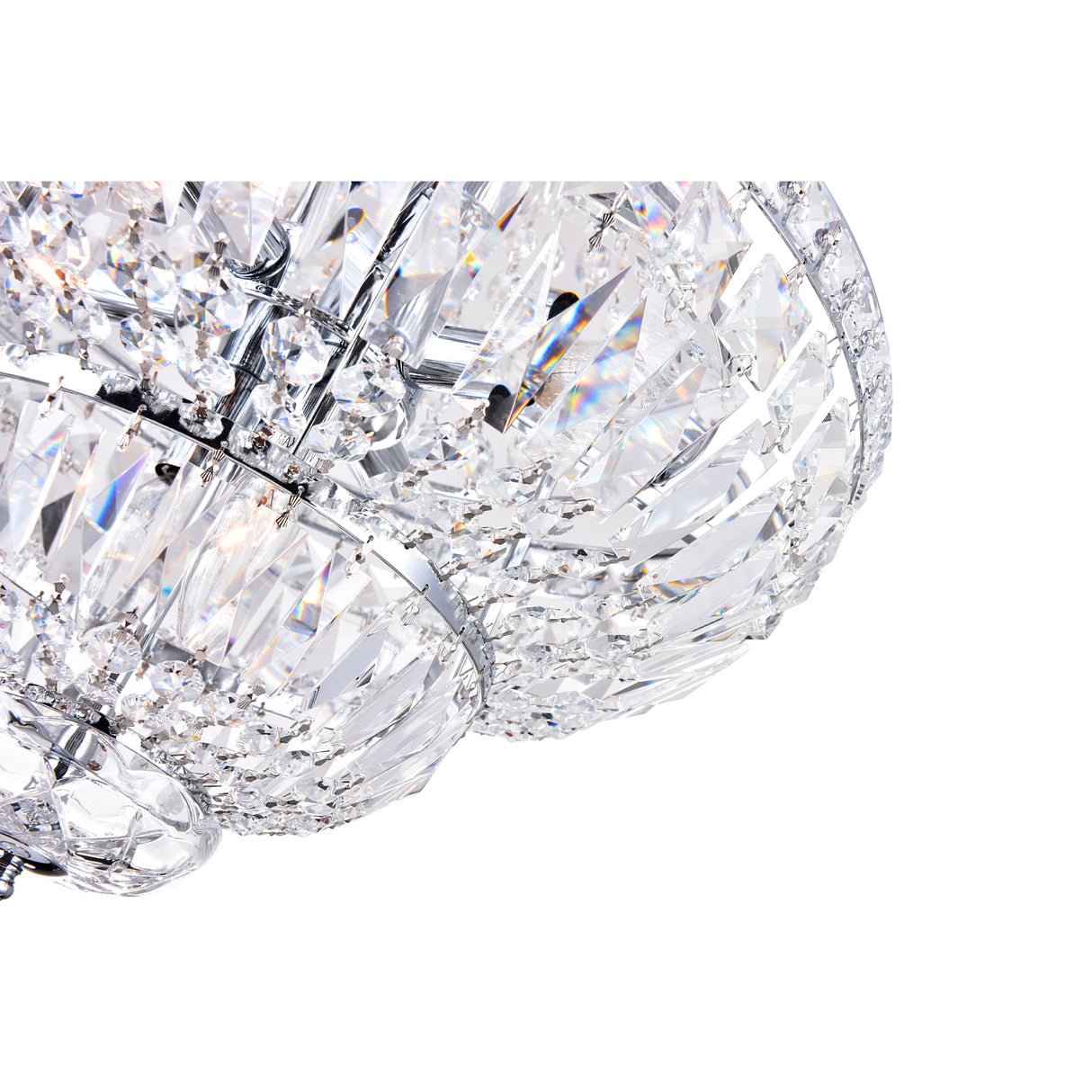 Stefania 8 Light Chrome Chandelier