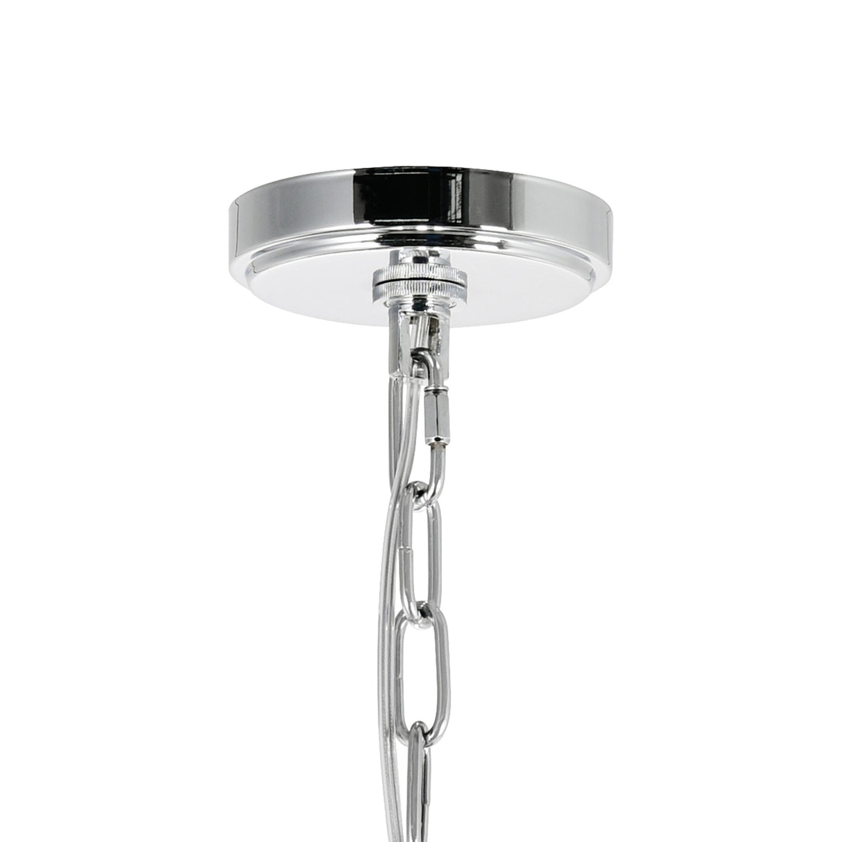 Princess 3 Light 12in Chrome Mini Chandelier with Crystals