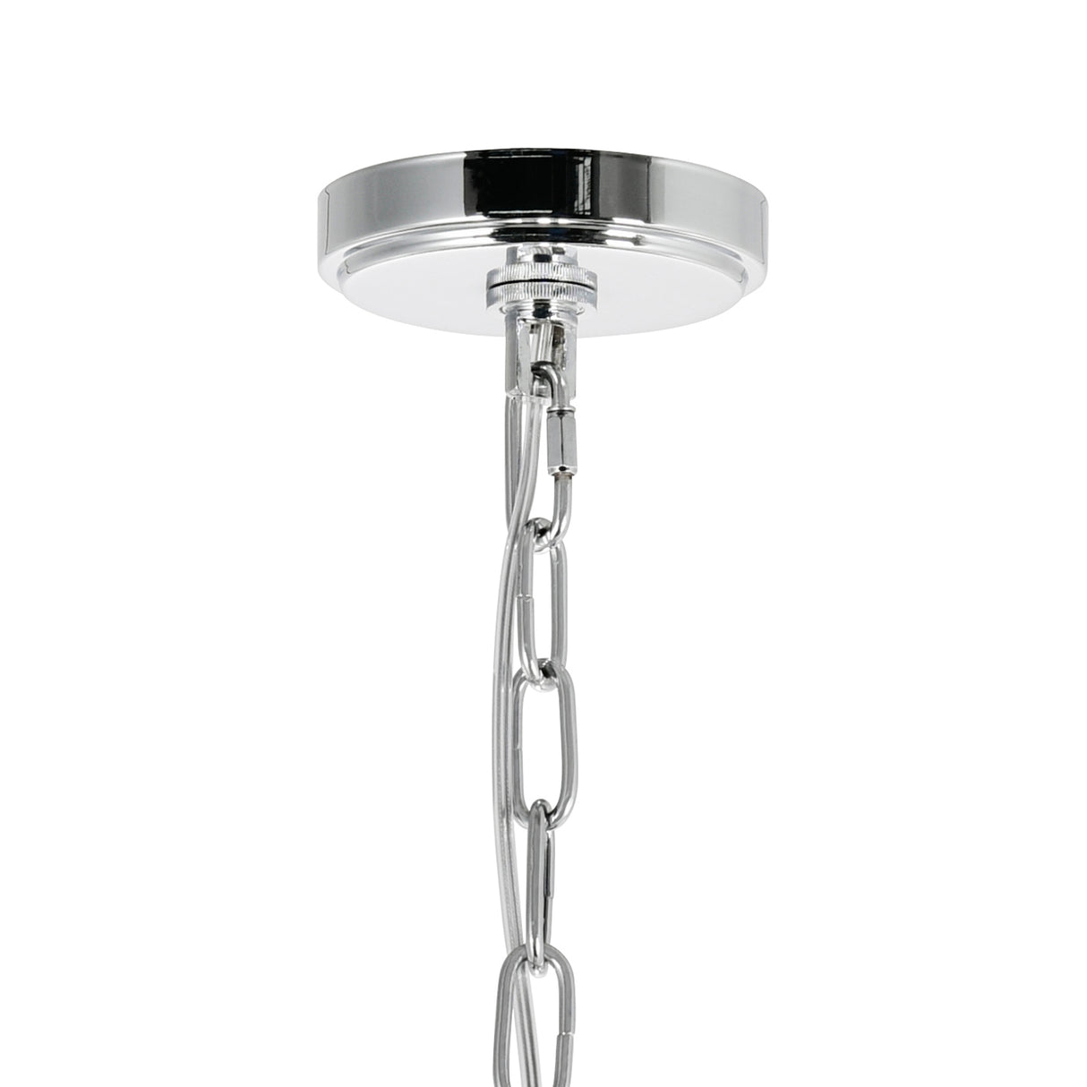 Maria Theresa 13 Light 30in Chrome Up Chandelier with Crystals