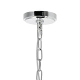 Maria Theresa 13 Light 30in Chrome Up Chandelier with Crystals