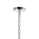 Amanda 11 Light Down Chandelier With Chrome Finish