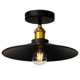 Brave 1 Light Black Flush Mount