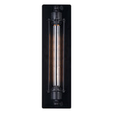 Kiera 1 Light 4in Black Wall Sconce