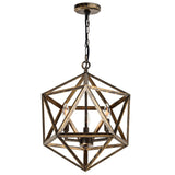 Amazon 3 Light Antique Forged Copper Pendant