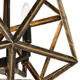 Amazon 3 Light Antique Forged Copper Pendant