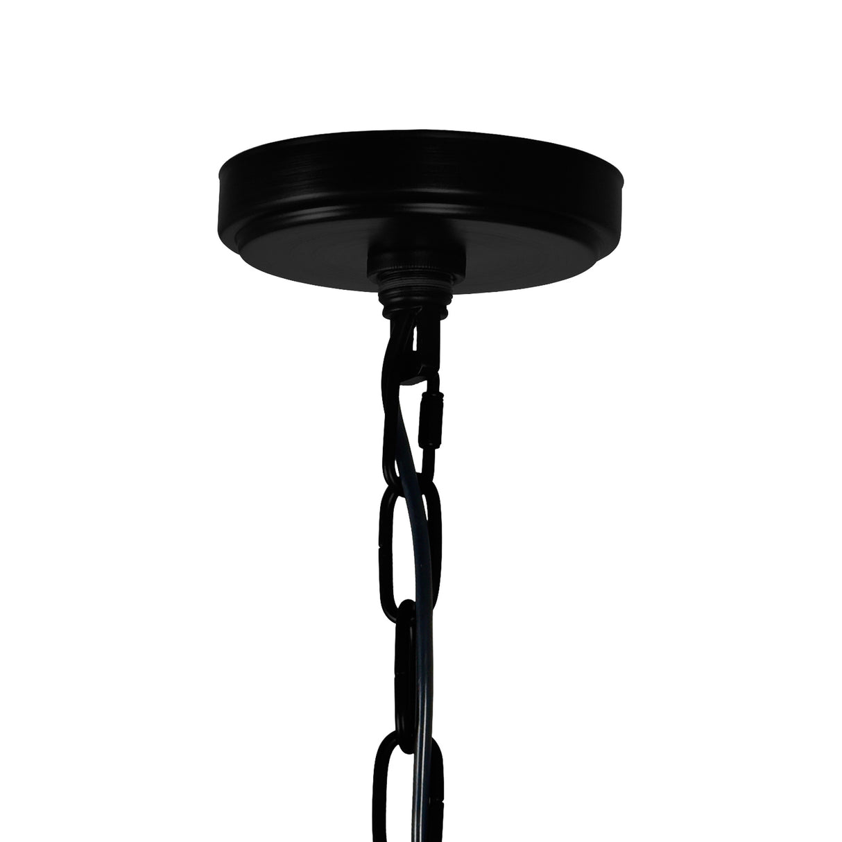 Amazon 4 Light Black Pendant