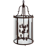 Desire 12 Light Oil Rubbed Bronze Drum Shade Chandelier