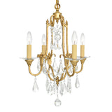 Electra 4 Light 17in Oxidized Bronze Chandelier