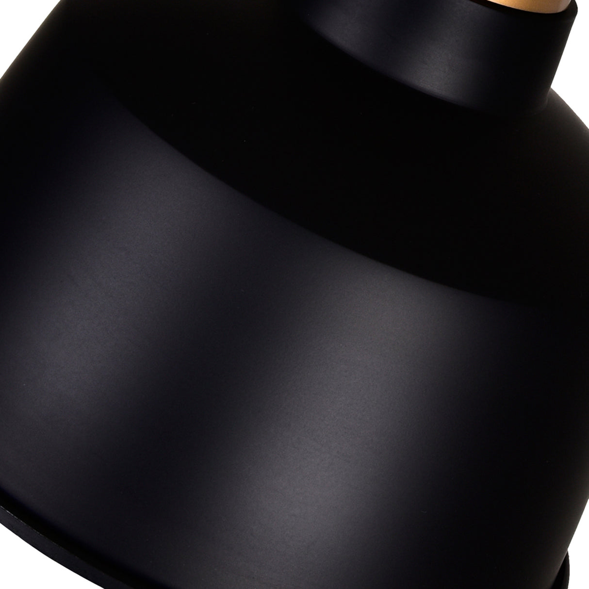 Elisa 1 Light 9in Black Down Pendant