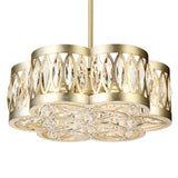 Nova 6 Light 16in Champagne Chandelier