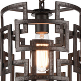 Litani 1 Light Brown Mini Pendant