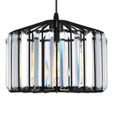 Alethia 1 Light Black Drum Shade Pendant