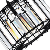Alethia 1 Light Black Drum Shade Pendant