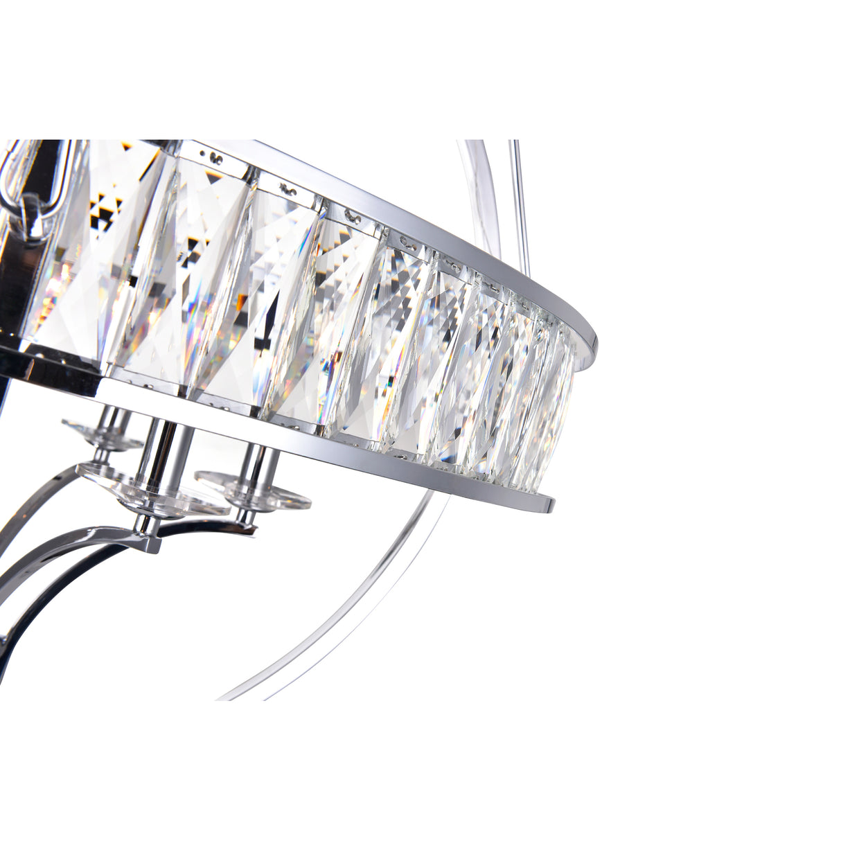 Arkansas 6 Light Chrome Chandelier