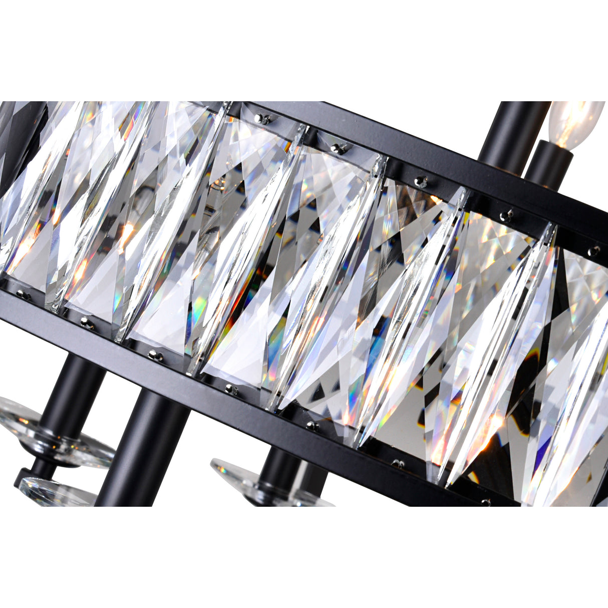 Arkansas 12 Light Black Chandelier