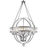 Arkansas 12 Light Chrome Chandelier