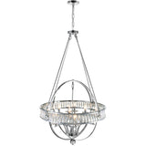 Arkansas 12 Light Chrome Chandelier