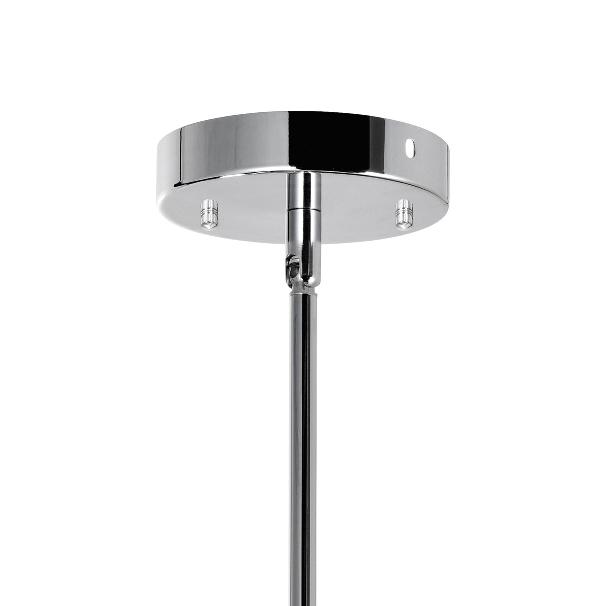 Weiss 5 Light 18in Chrome Down Chandelier