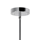 Weiss 15 Light Chrome Down Chandelier
