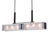 Assunta 6 Light Chandelier With Black Finish