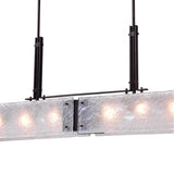 Assunta 6 Light Chandelier With Black Finish