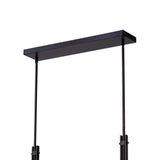 Assunta 6 Light Chandelier With Black Finish
