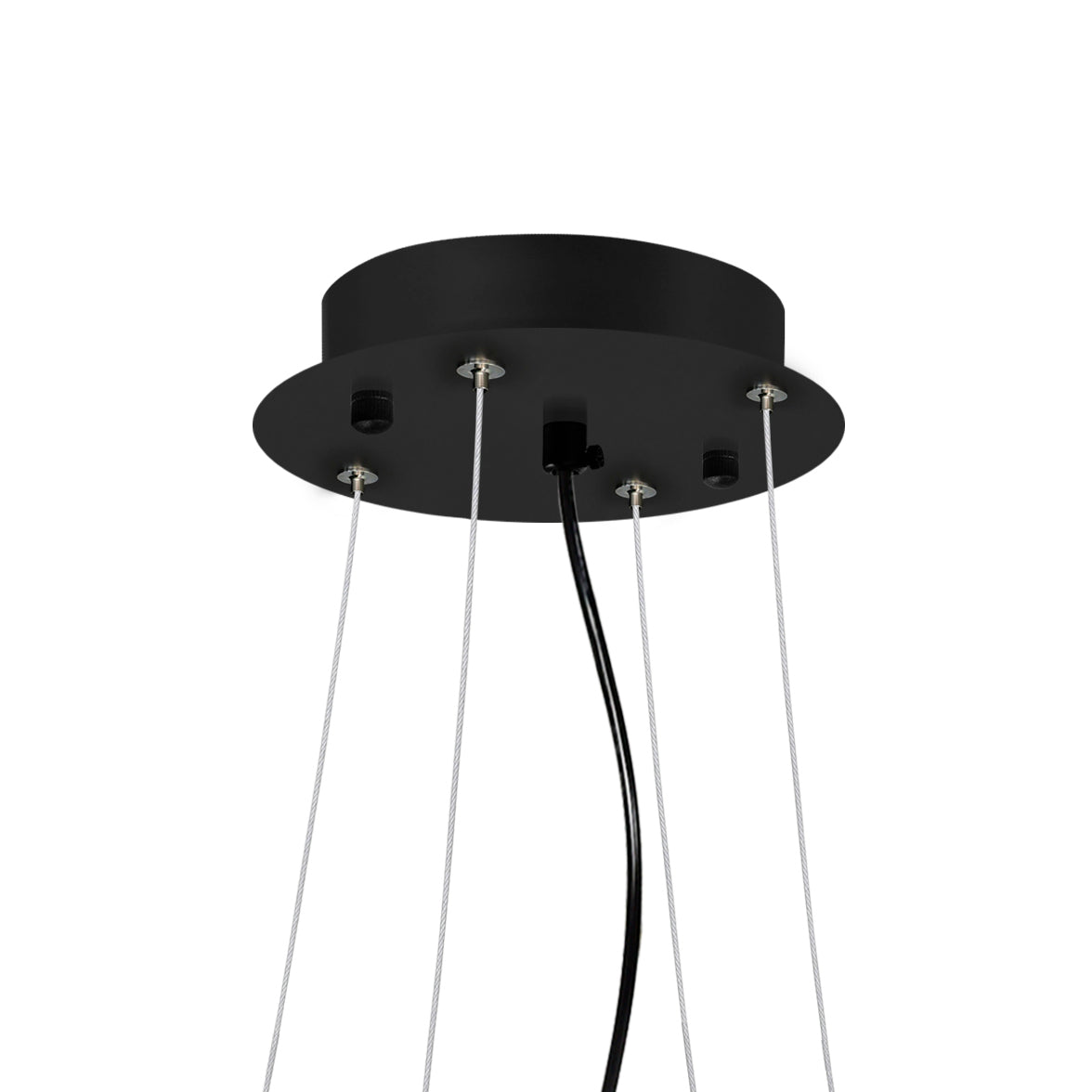 Black Round Suspension Kit