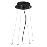 Black Round Suspension Kit
