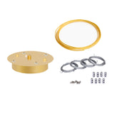 Satin Gold Round Suspension Kit